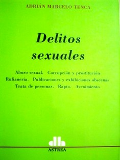 Delitos sexuales