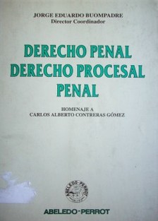 Derecho penal, derecho procesal penal