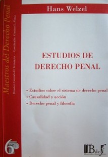 Estudios de Derecho Penal