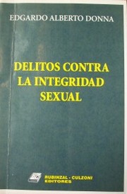 Delitos contra la integridad sexual