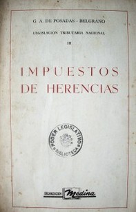 Impuestos de herencias