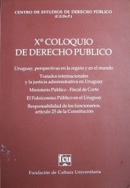 Coloquio de Derecho Público (10º)