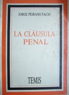 La cláusula penal