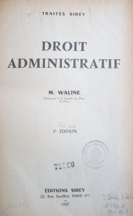 Droit administratif