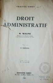 Droit administratif