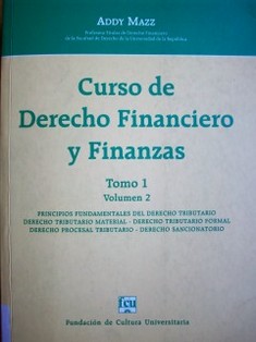Curso de derecho financiero y finanzas