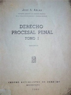 Derecho procesal penal