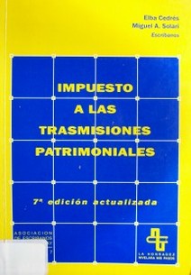 Impuesto a las trasmisiones patrimoniales