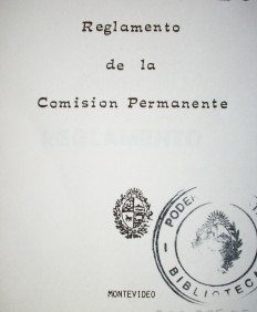 Reglamento de la Comisión Permanente