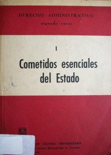 Derecho Administrativo : segundo curso