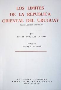 Los límites de la República Oriental del Uruguay