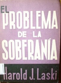 El problema de la soberanía