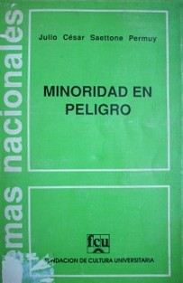 Minoridad en peligro