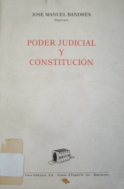 Poder Judicial y Constitución