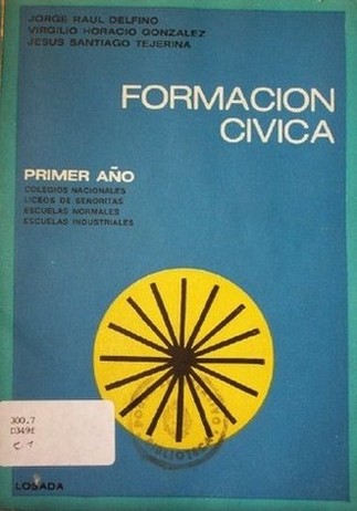 Formación cívica : primer año