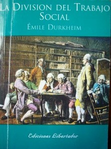 La división del trabajo social