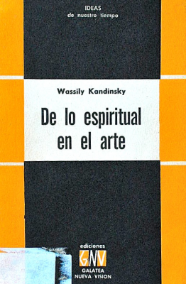 De lo espiritual en el arte : y la pintura en particular