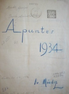 Derecho administrativo : apuntes 1934