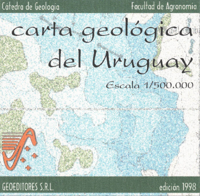 Carta geológica del Uruguay : escala 1/500.000