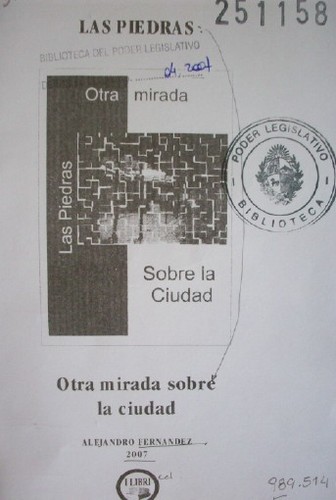 Las Piedras : otra mirada sobre la ciudad