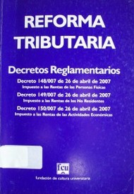 Reforma tributaria : [decretos reglamentarios]