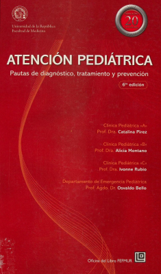 Atención pediátrica : pautas de diagnóstico, tratamiento y prevención
