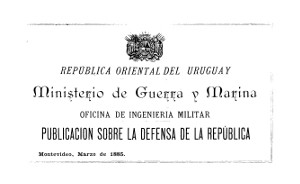 Mapa militar de la República Oriental del Uruguay