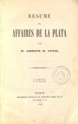 Résumé des affaires de La Plata