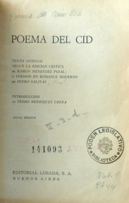 Poema del Cid