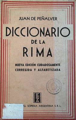 Diccionario de la rima