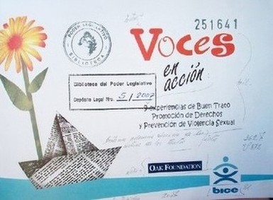 Voces en acción : 9 experiencias de buen trato promoción de derechos y prevención de violencia sexual