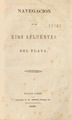 Navegación de los ríos afluentes del Plata