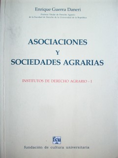 Asociaciones y sociedades agrarias