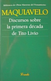 Discursos sobre la primera década de Tito Livio