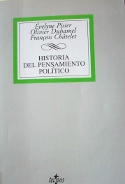 Historia del pensamiento político