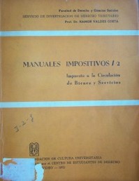 Impuesto a la circulación de bienes y servicios