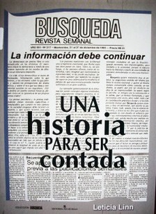 Una historia para ser contada