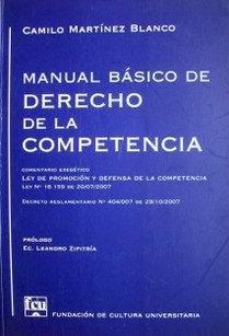 Manual básico de derecho de la competencia