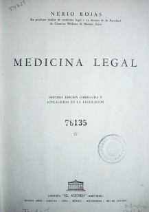 Medicina legal