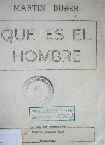 Qué es el hombre