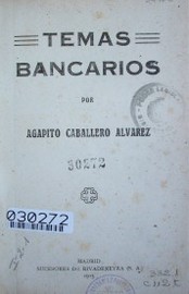 Temas bancarios