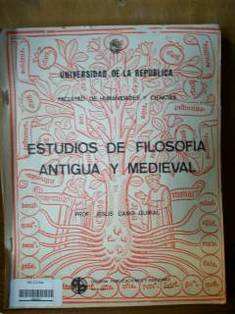 Estudios de filosofía antigua y medieval.