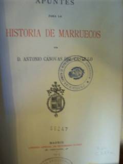 Apuntes para la Historia de Marruecos