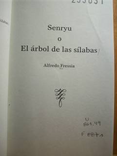 Senryu o el árbol de las sílabas