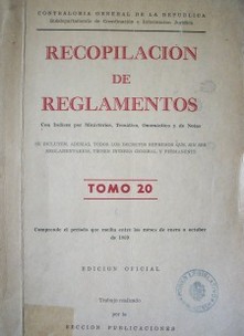 Recopilación de Reglamentos