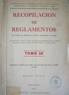 Recopilación de Reglamentos