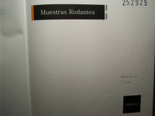 Muestras Rodantes : 2008-2009