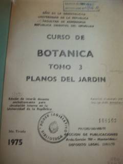 Curso de botánica