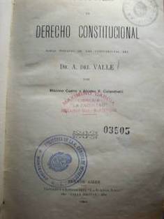 Nociones de Derecho Constitucional