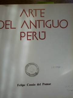 Arte del antiguo Perú